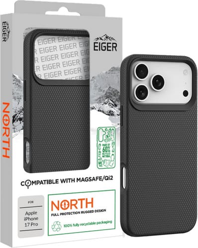 Eiger iPhone 17 Pro North Case MagSafe black (b2b)