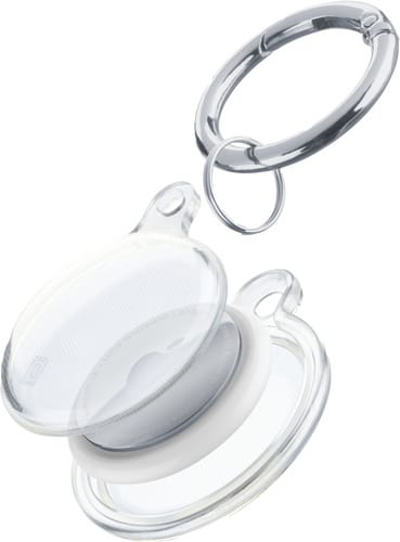 Cellularline AirTag soft rubber case transparent