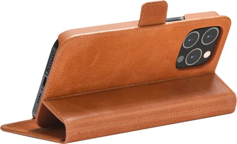 dbramante1928 iPhone 14 Pro Eco-friendly Book Case Tan