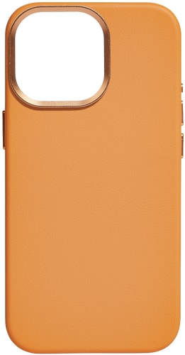 SOHOTREE iPhone 15 Pro Apple Leather Backcover Fuji light brown