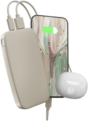 Fresh'N Rebel 12000mAh USB-C Powerbank Silky Sand