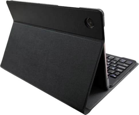 Samsung Tab A8 Tastatur-Cover Bookcover Keyboard Black