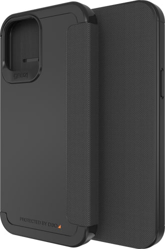 Gear4 iPhone 12 Pro Max Book Case Wembley  black