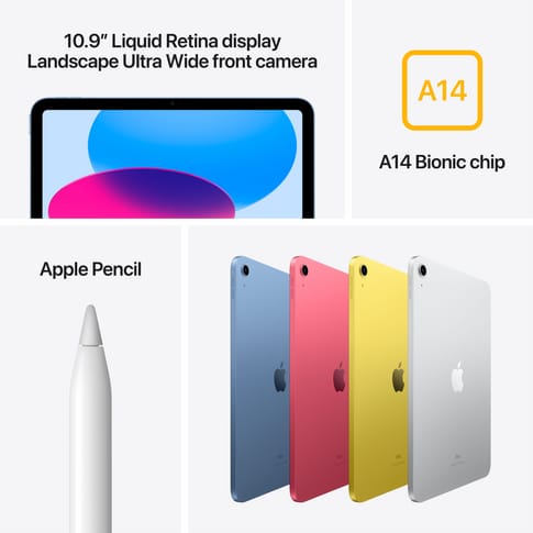 Apple iPad 10.9 (10th Gen) Wi-Fi