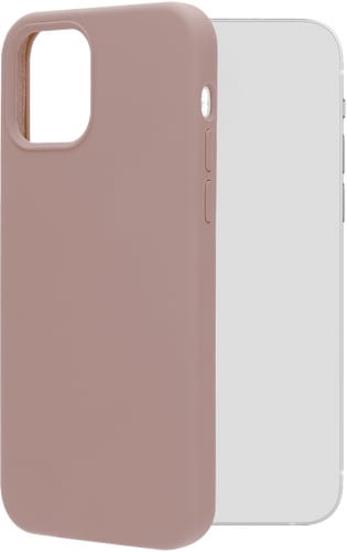 itStyle Premium iPhone 12/12 Pro Silicon Case MagSafe pink sand