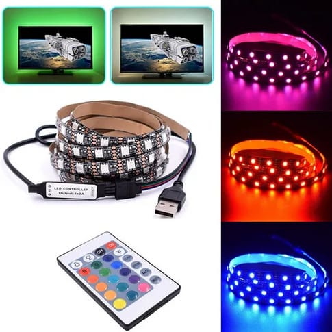 Esmée 180 LED's Licht Streifen Leiste RGB (3m)