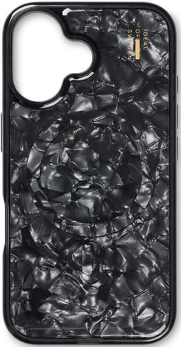 Ideal of Sweden iPhone 16 Plus Pearlized MS Backcover Black