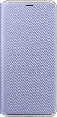 Samsung Galaxy A8 (2018) Neon Flip-Cover violett
