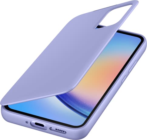 Samsung Galaxy A34 Smart View Book Cover violet