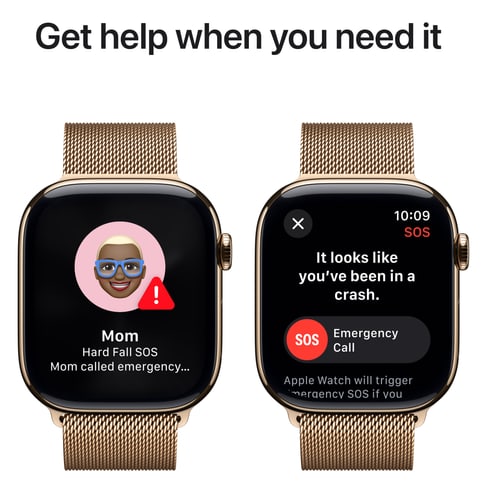 Apple Watch Series 10 GPS+Cell  Gold Titan Gold