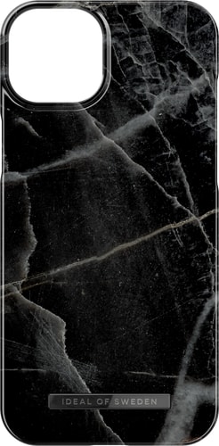 iDeal of Sweden iPhone 15 Plus Backcover Black Thunder Marble
