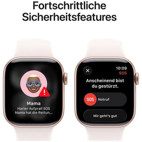 Apple Watch Series 11&nbsp;GPS&nbsp;42mm&nbsp;RGold Alu LightBlush SB - M/L