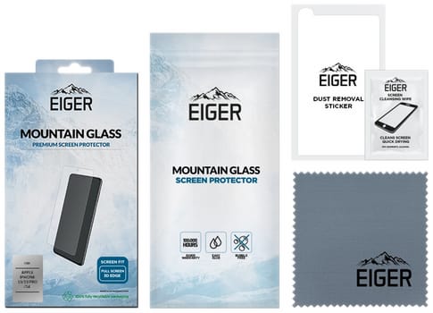 Bulk Eiger iPhone 13/13 Pro/14 3D Screen Protector (b2b)