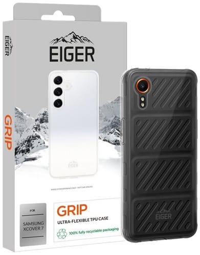 Eiger Galaxy Xcover 7 Grip Backcover Clear (b2b)
