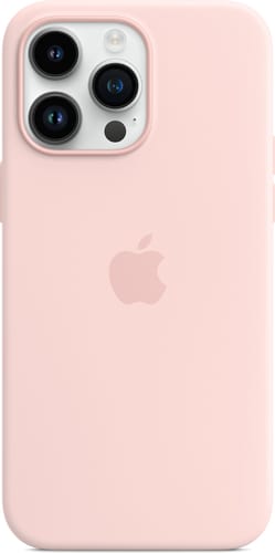 Apple iPhone 14 Pro Max Silicone Case with MagSafe Chalk Pink