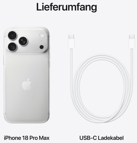 Apple iPhone 18 Pro Max 5G Silver