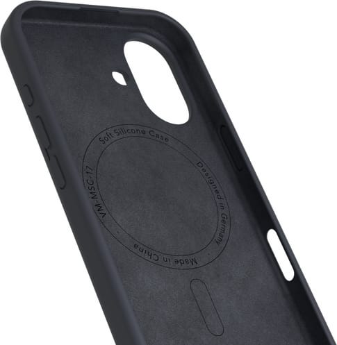 Vonmählen iPhone 17 Silicone Backcover Navy