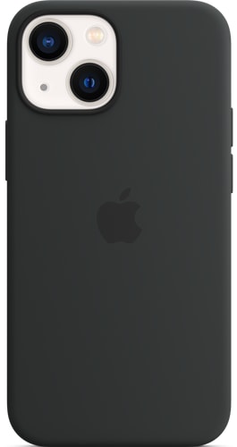 iPhone 13 mini Silicone Case with MagSafe Midnight