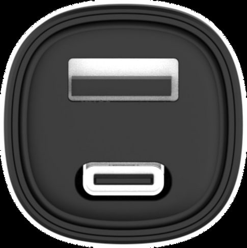 ITSTYLE USB-A & USB-C 30W Power Car Charger Black