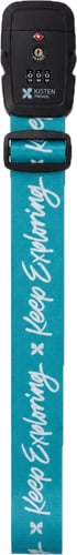 Kisten Trends TSA Luggage Lock Strap Teal