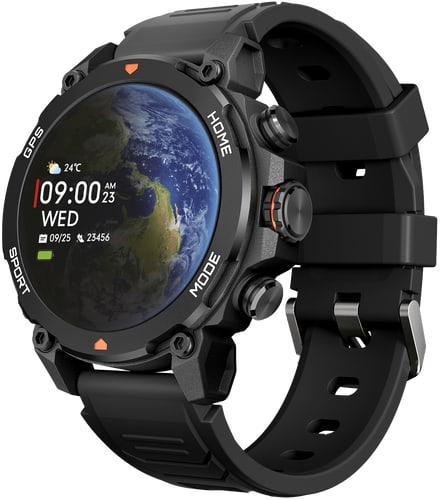 KSIX EXPLORER GPS Smartwatch Black