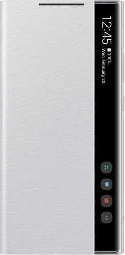 Samsung Galaxy Note20 Ultra Clear View Flip Cover white
