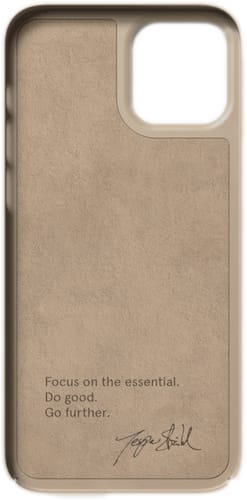 Nudient Back Cover Thin Case MagSafe iPhone 12/12 Pro Clay Beige