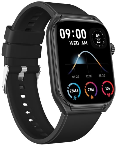 KSIX URBAN MOVE Smartwatch Black