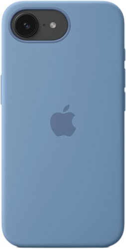 Apple iPhone 16e Silicone Backcover Winter Blue