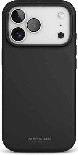 Vonmählen iPhone 17 Pro Silicone Backcover Black