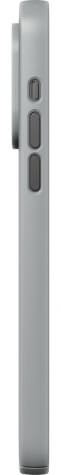 Nudient Back Cover Thin Case Magsafe iPhone 14 Pro Concrete Gray