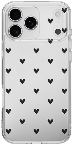 ITSTYLE iPhone 17 Pro TPU Backcover Transparent Heart