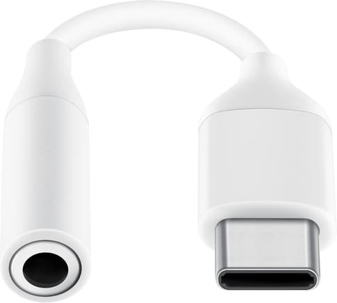 Samsung USB C + Klinken 3.5mm Adapter white