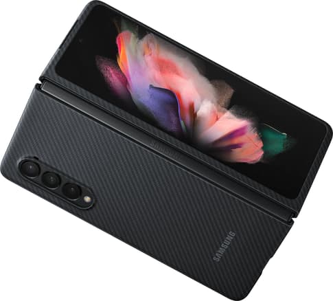 Samsung Galaxy Z Fold3 Backcover Aramid black