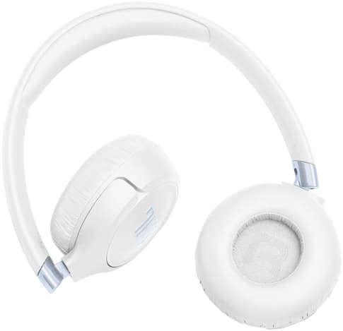 JBL Tune 680 On Ear Bluetooth ANC Headset White