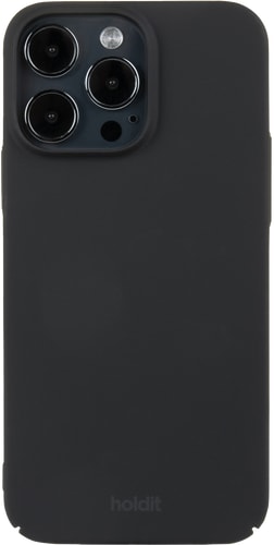 Holdit iPhone 15 Pro Silicone Backcover black