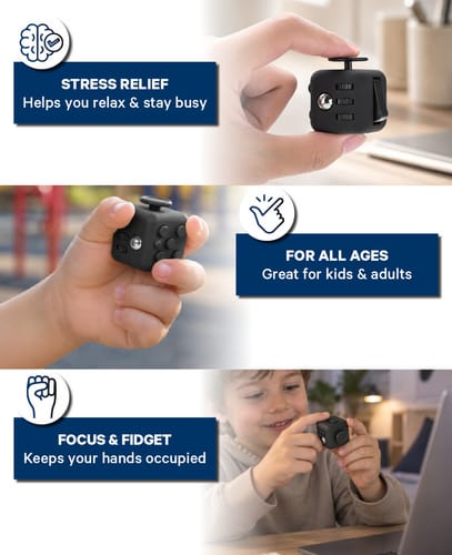 AK Kisten Basics Fidget Cube Anti-Stress (3x3cm)