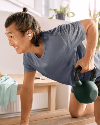 Google Pixel Buds A-Series Wireless in ear Headset Clearly White