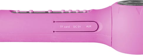 Celly Karaoke Bluetooth/Speaker Set Pink