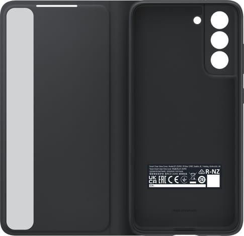 Samsung Galaxy S21 FE 5G Clear View Flip Cover dark grey