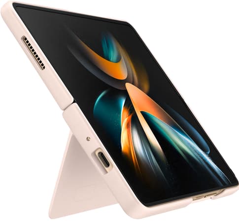 Samsung Galaxy Z Flip4 Backcover Slim Standing sand