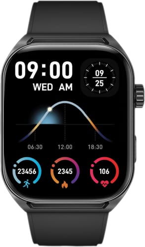 KSIX URBAN MOVE Smartwatch Black