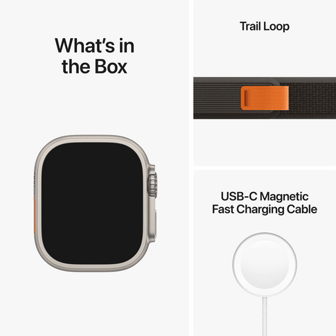 Apple Watch Ultra GPS + Cell 49mm Titani Black/Gray