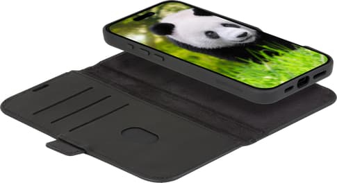 dbramante1928 iPhone 16 Pro Lynge MS Bookcover Black