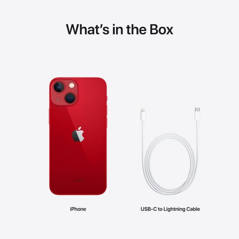 Apple iPhone 13 mini 5G (PRODUCT) Red