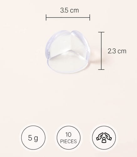 Esmée Kinderkantenschutz rund, 10 Stk.