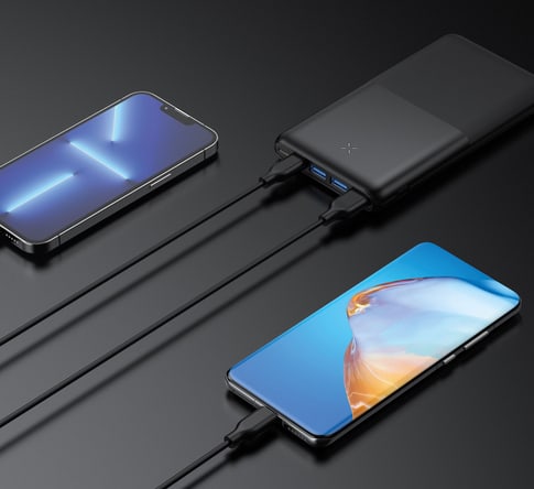 itStyle 20000 mAh 20W USB A-C Mini Powerbank Black