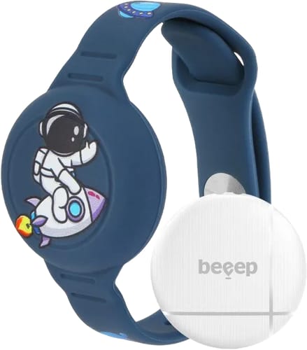 Beeep Kids Wristband Tracker Astronaut Apple Find My & Android