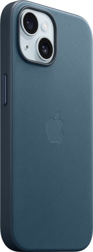 Apple iPhone 15 FineWoven Case with MagSafe Pacific Blue