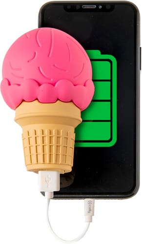 Celly Power Bank Food Ice Cream
